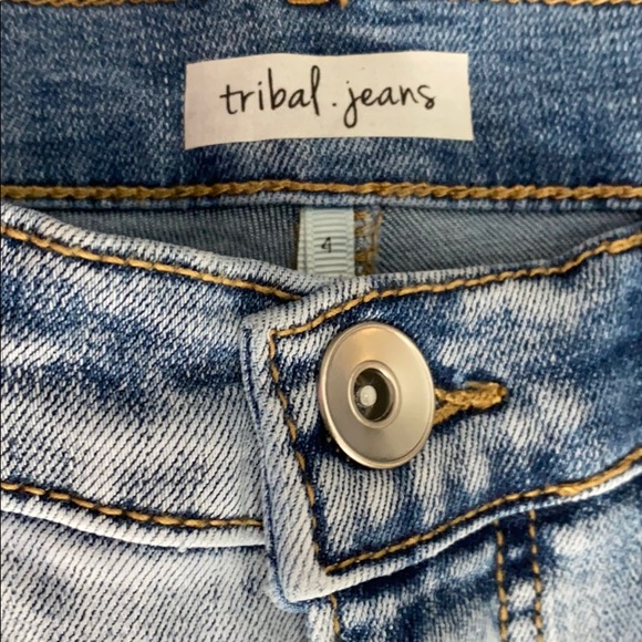 BNWT Tribal High Waist Crop Skinny Jeans - Picture 7 of 9